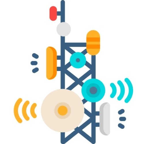 Offline & Online infrastructure of telecommunication is based on efficient power design, cabling & communication devices