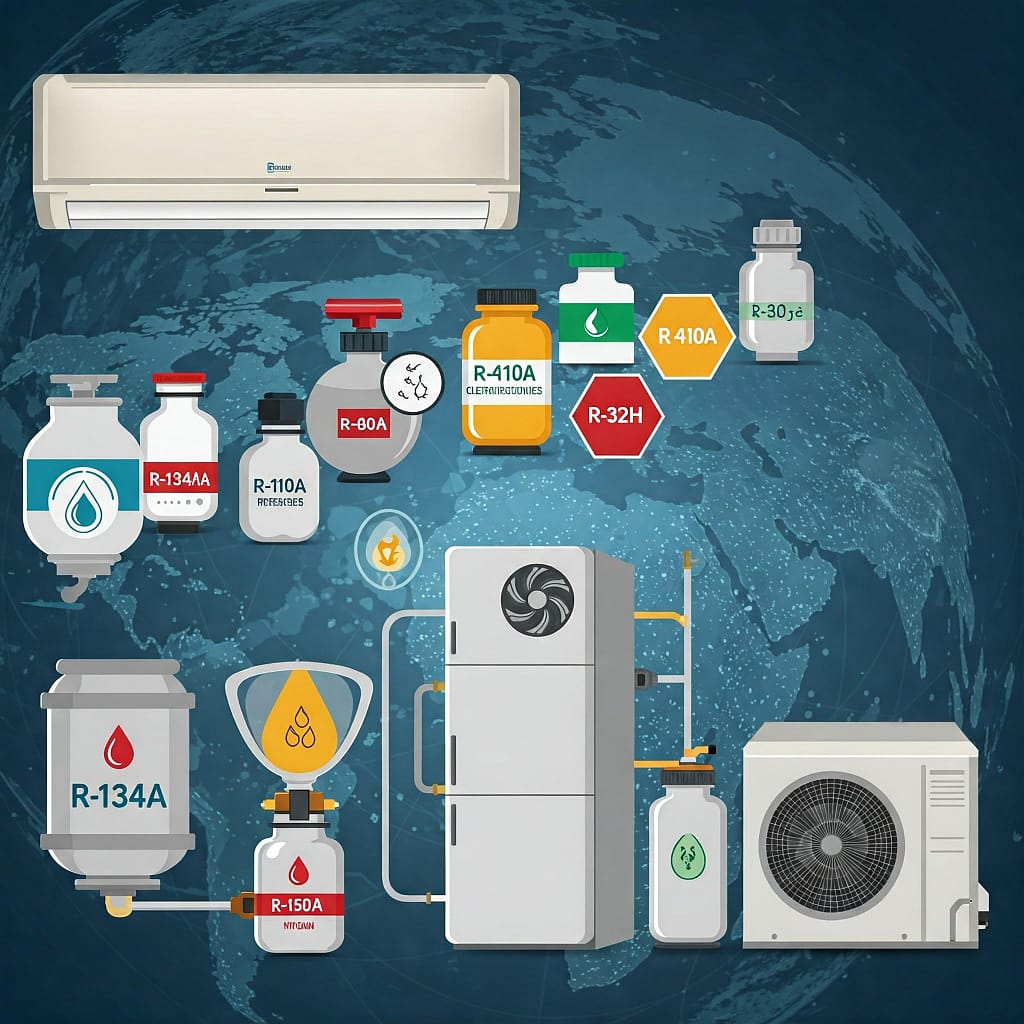 Types of Refrigerant piping