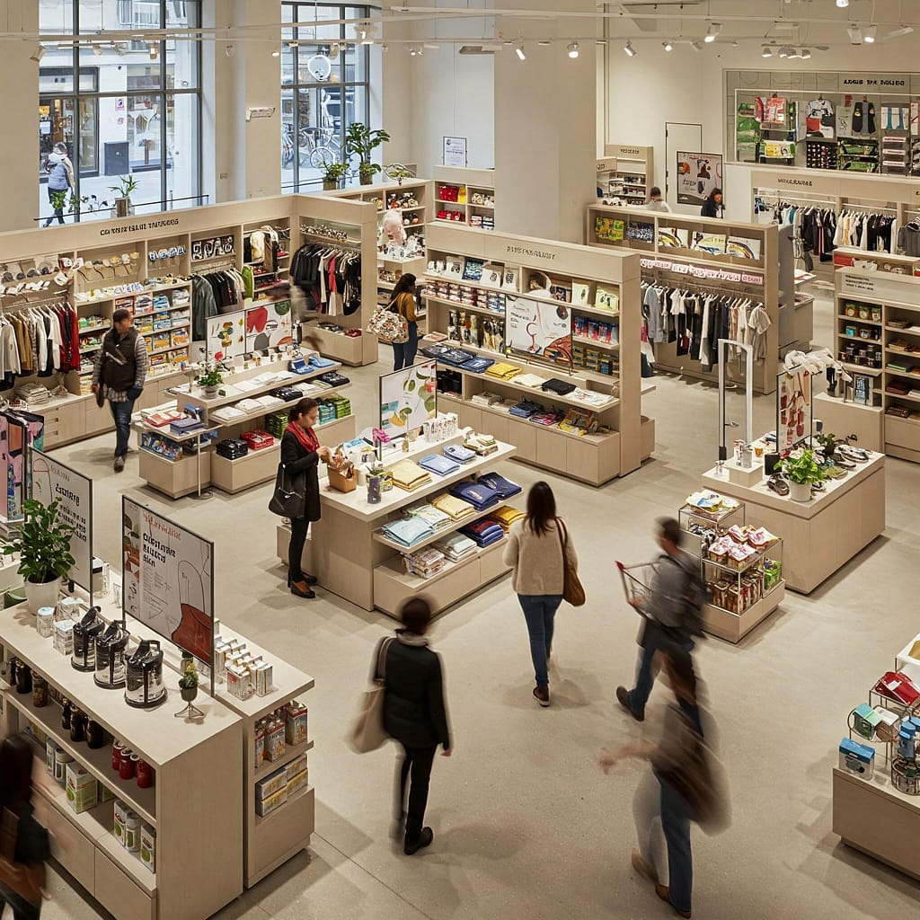 A picture depicting Reatil Store