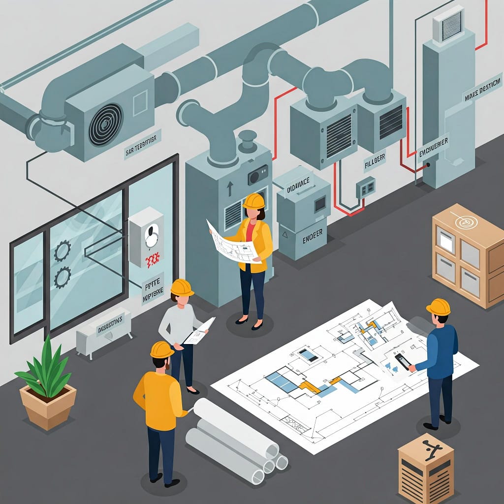 HVAC INterior fit out