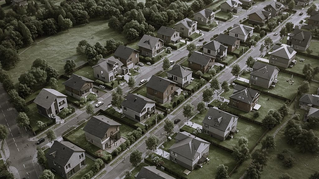A developing site with visible roads, drainage, and electrical systems, managed by energy consultants and MEP engineering professionals.